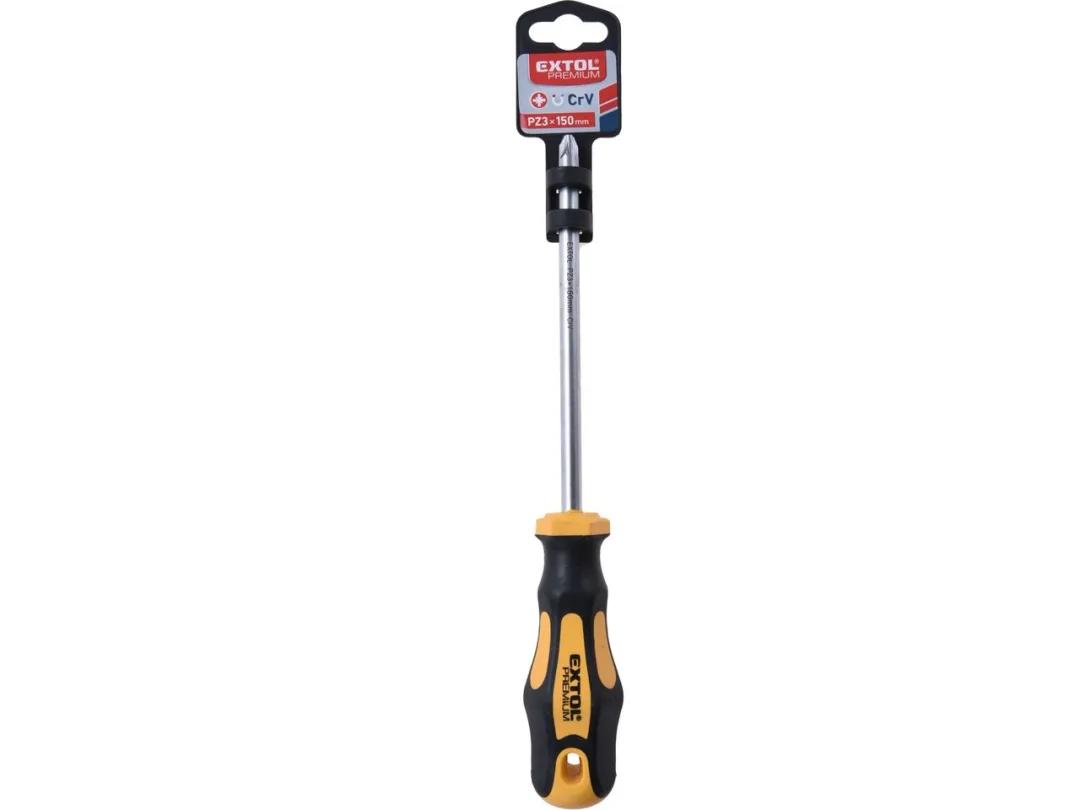 šroubovák křížový PZ, PZ 3x150mm, CrV a