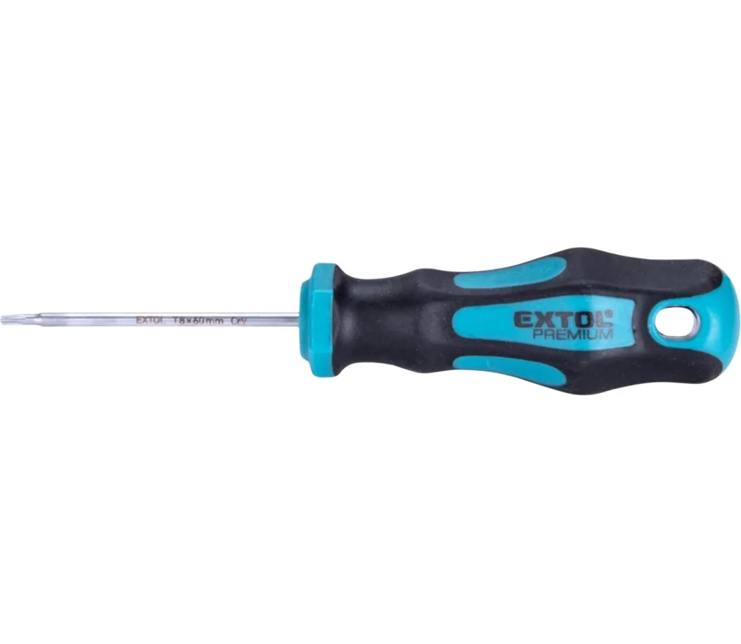šroubovák TORX, T8x60mm, CrV šroubovák TORX, T8x60mm, CrV