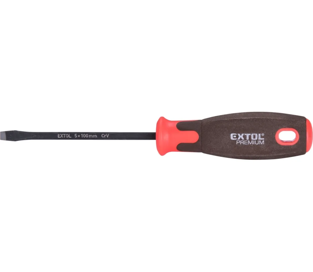 šroubovák plochý SUPERGRIP, (-) 5x100mm, CrV šroubovák plochý SUPERGRIP, (-) 5x100mm, CrV