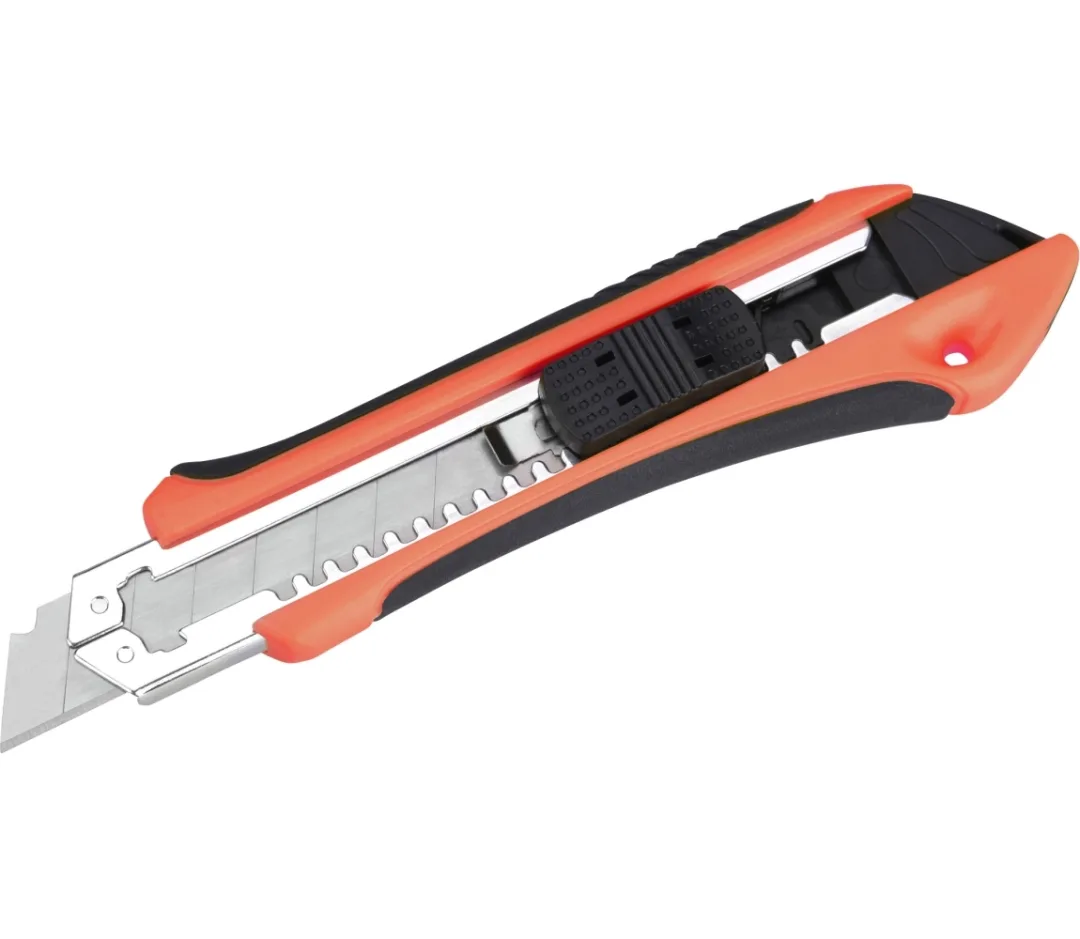 nůž ulamovací s kovovou výstuhou a zásobníkem, 18mm Auto-lock nůž ulamovací s kovovou výstuhou a zásobníkem, 18mm Auto-lock