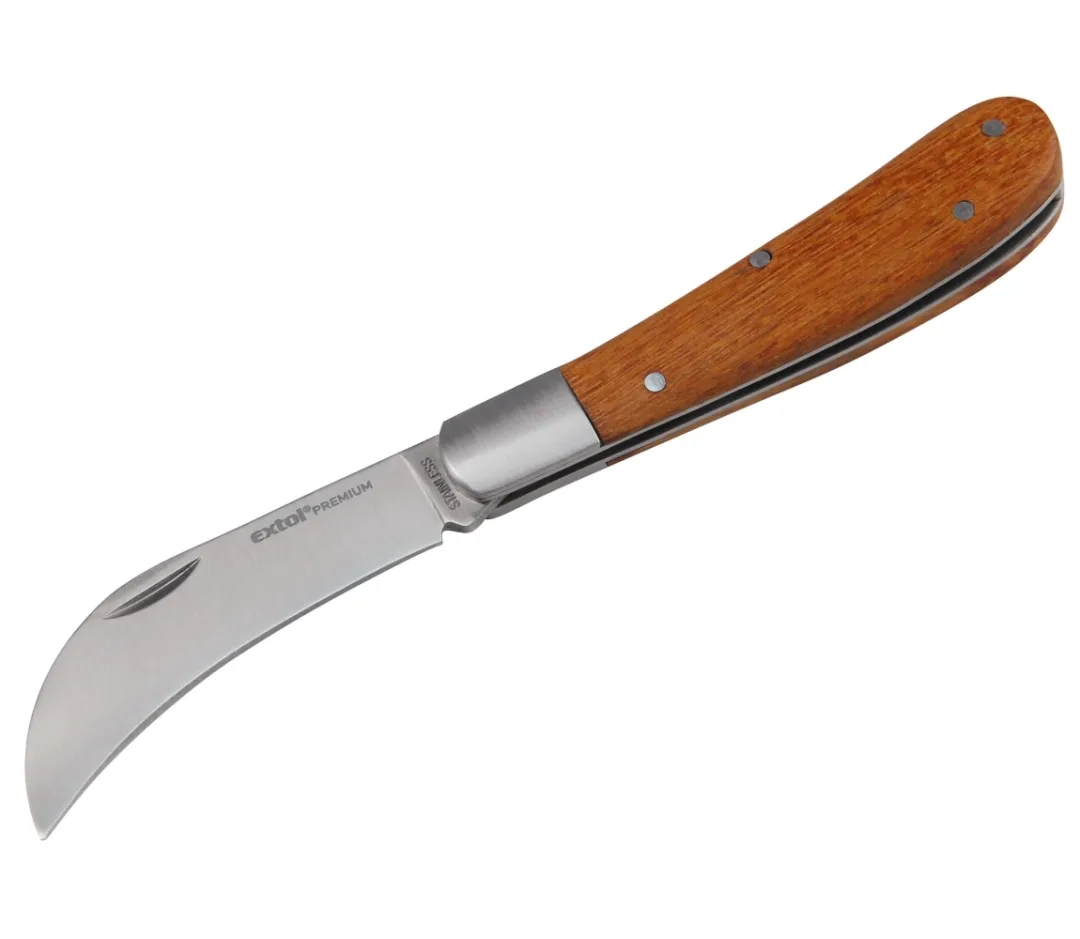 nůž štěpařský zavírací nerez, 170/100mm nůž štěpařský zavírací nerez, 170/100mm