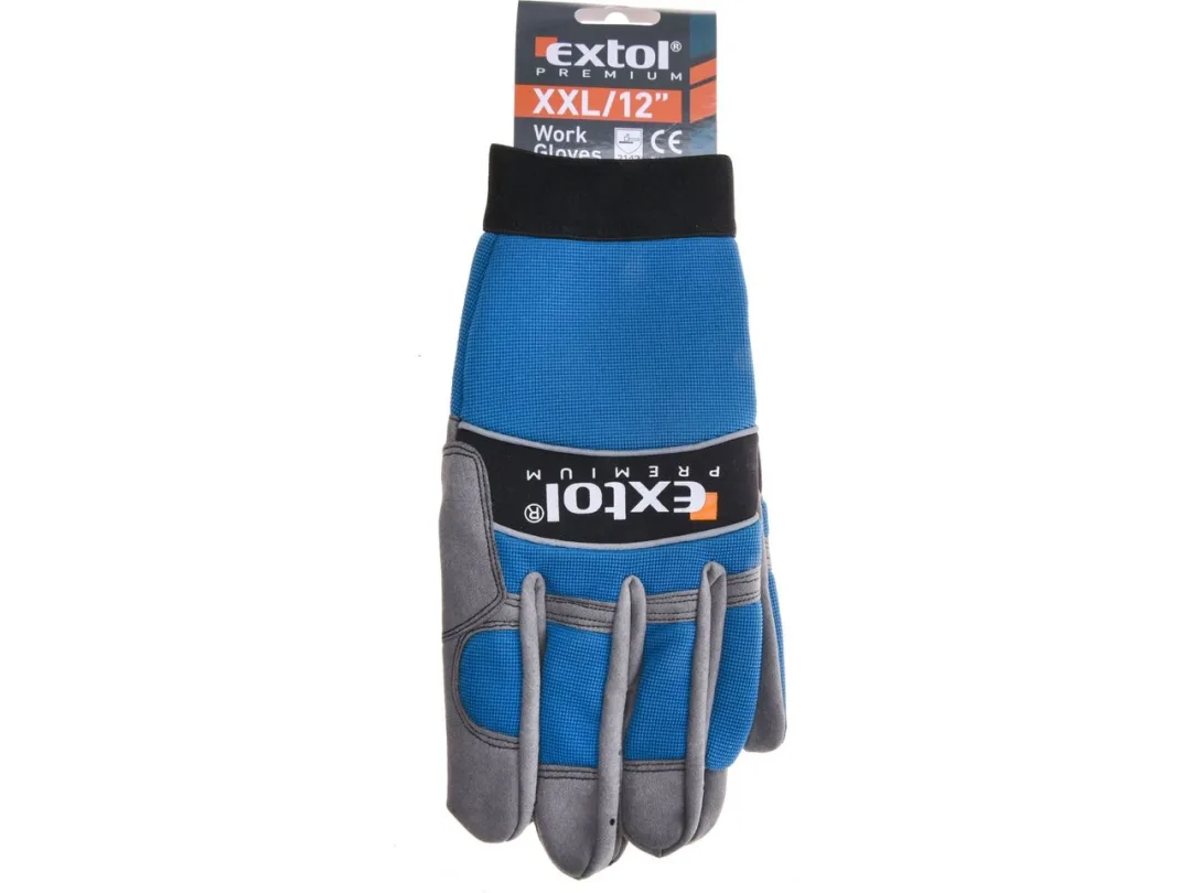 rukavice polstrované, velikost XXL/12