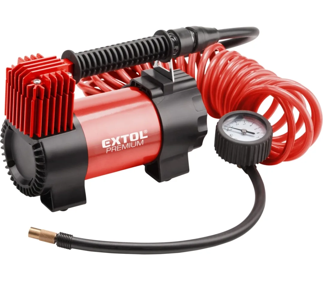 kompresor auto 12V v tašce s příslušenstvím, 12V, 10,3bar kompresor auto 12V v tašce s příslušenstvím, 12V, 10,3bar