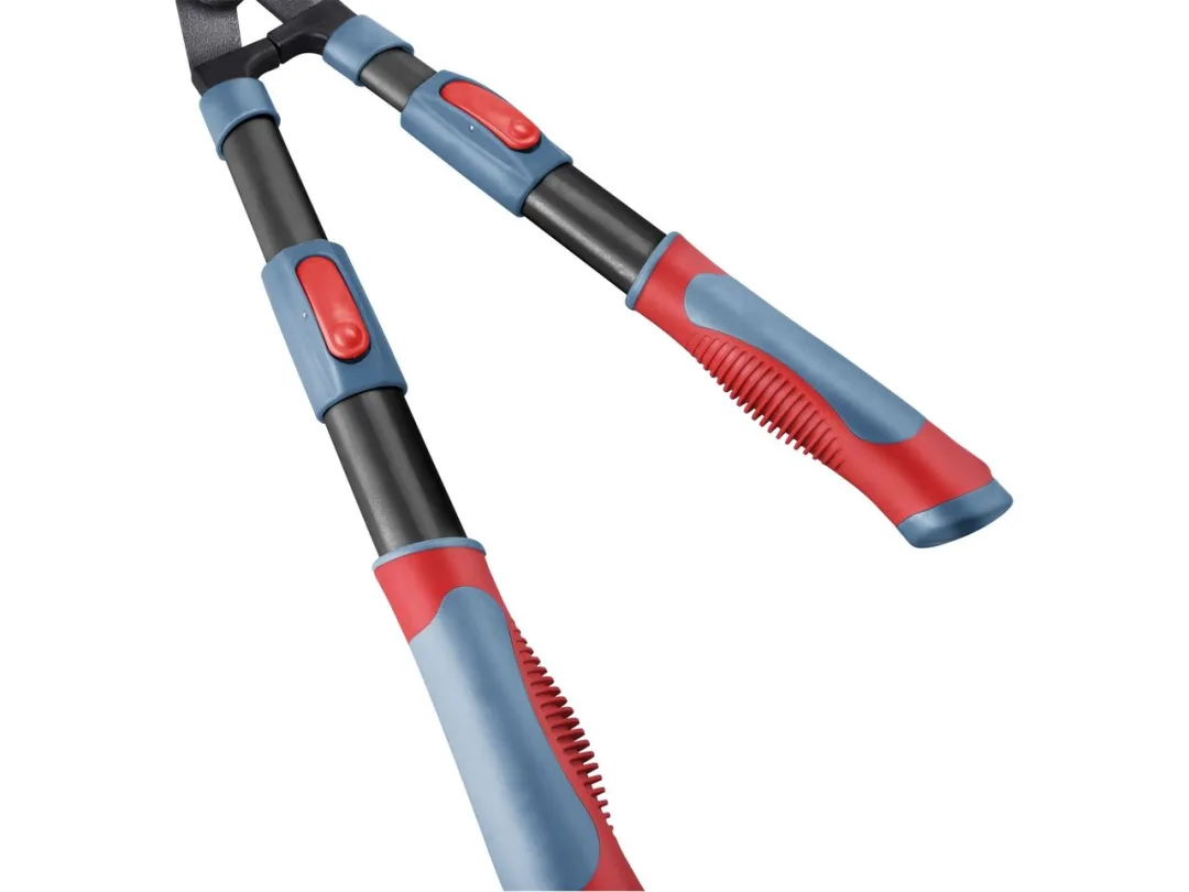 nůžky na živý plot s vlnitým ostřím teleskopické, 690-890mm a