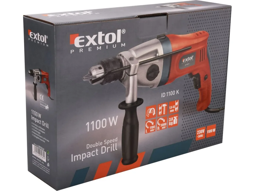 vrtačka s příklepem, 1100W g