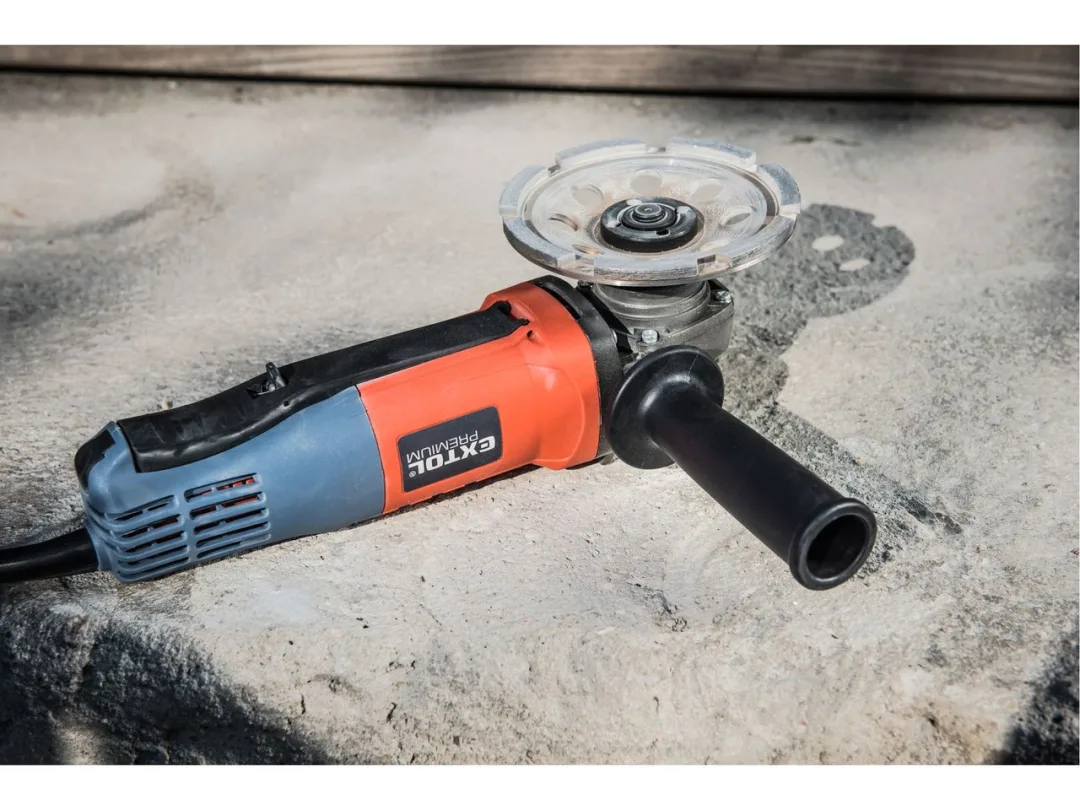 bruska úhlová s pádlovým vypínačem, 125mm, 900W e
