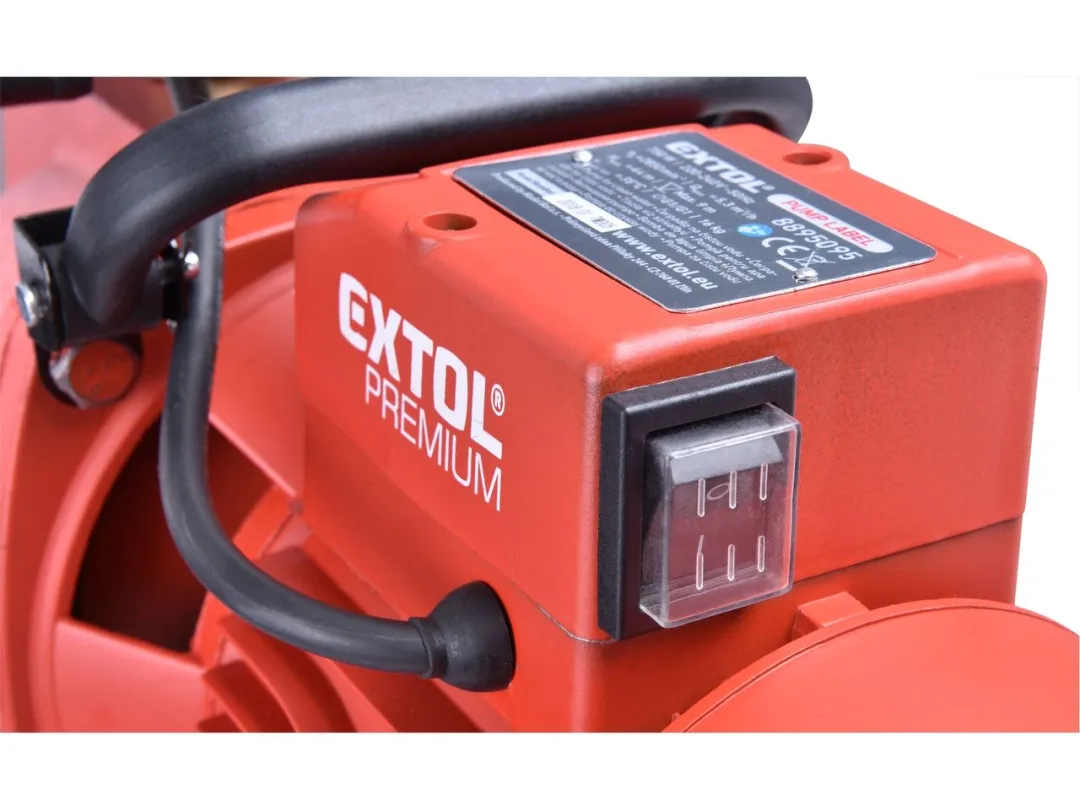 čerpadlo proudové s tlakovou nádobou, 750W, 5270l/hod, 3bar b