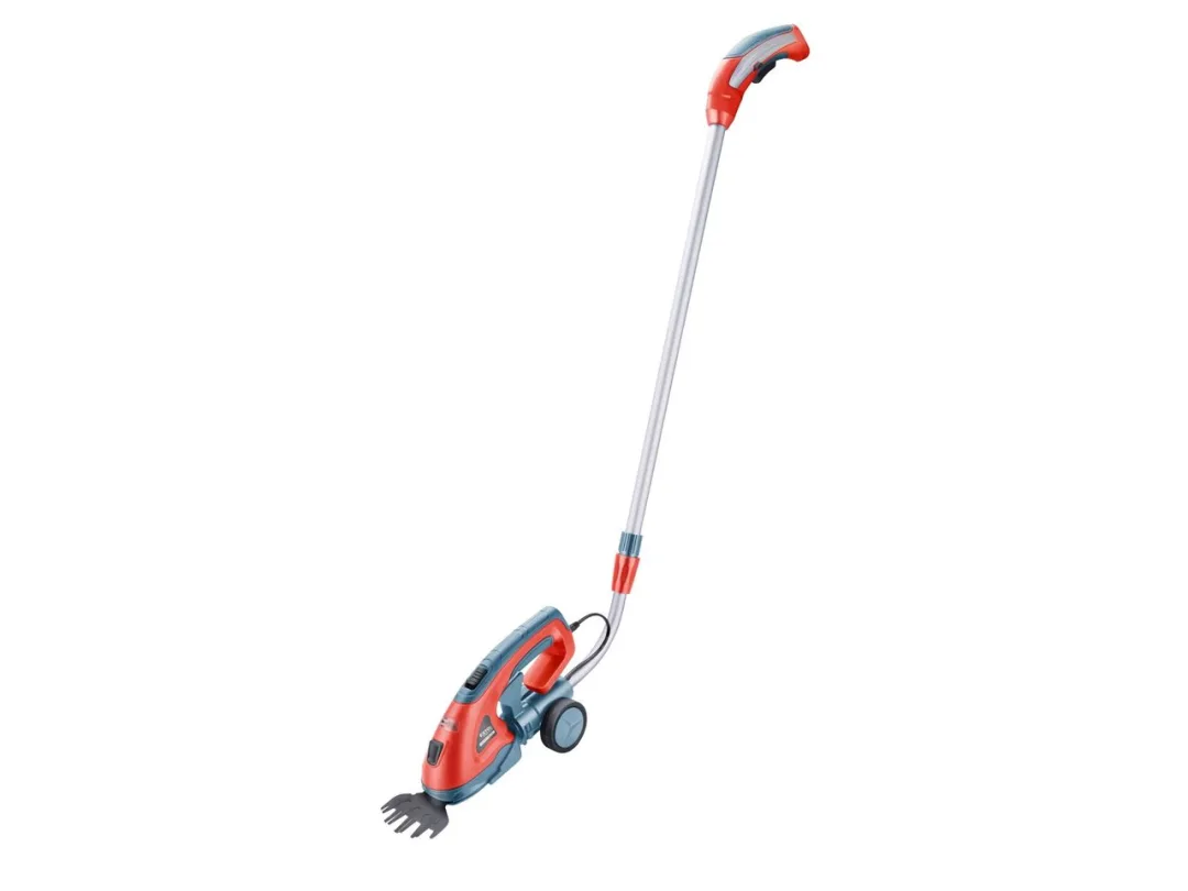 nůžky na trávu a živé ploty aku s teleskopickou násadou, 7,2V Li-ion, 1500mAh b