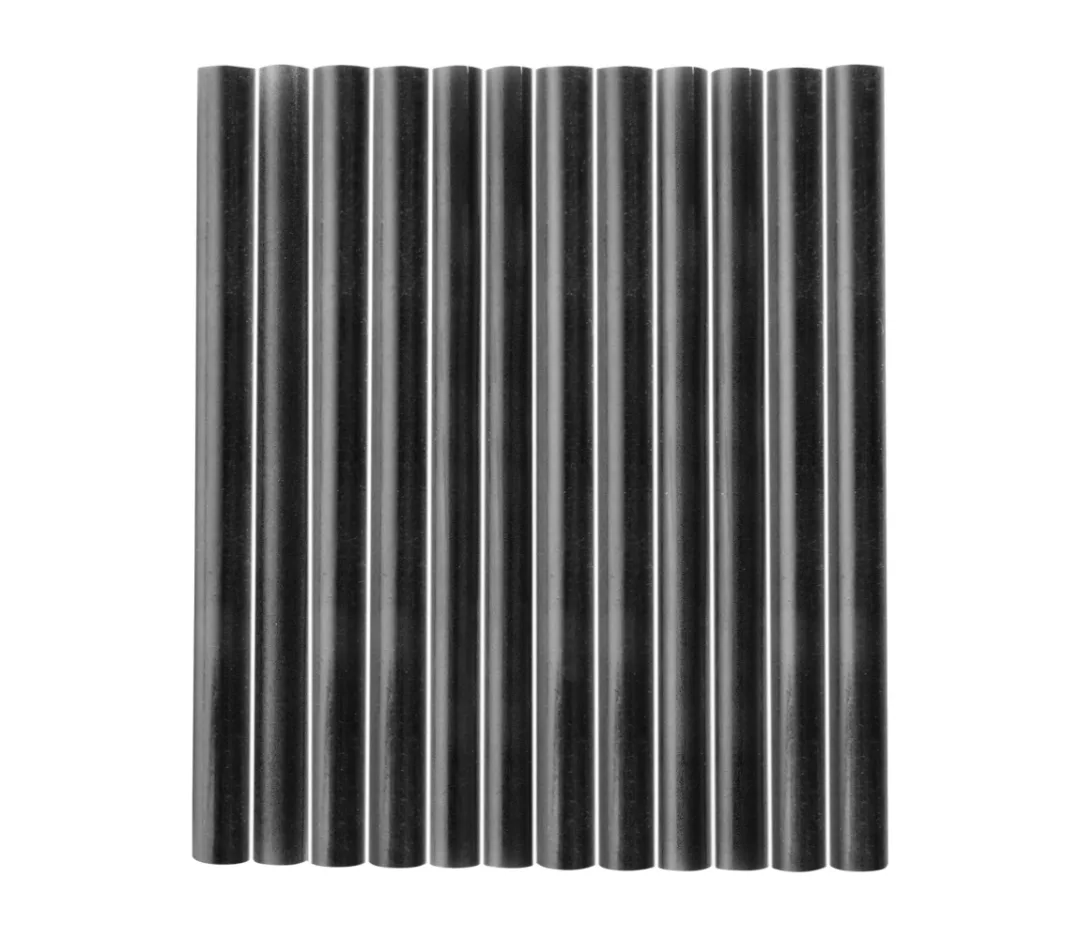 tyčinky tavné, černá barva, pr.7,2x100mm, 12ks EXTOL
