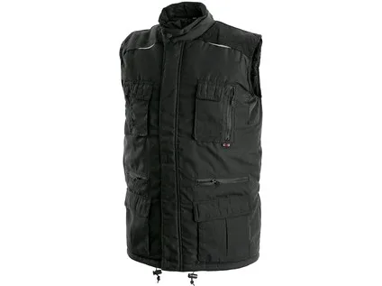Pánská zimní vesta OHIO, černá, vel. 2XL Pánská zimní vesta OHIO, černá, vel. 2XL