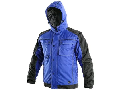 Bunda CXS IRVINE, zimní, pánská, modro-černá, vel. M Bunda CXS IRVINE, zimní, pánská, modro-černá, vel. M
