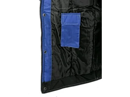Bunda CXS IRVINE, zimní, pánská, modro-černá, vel. 4XL c