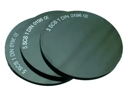 Sklo do svářečských brýlí, průměr 50 mm, tm. č. 5 Sklo do svářečských brýlí, průměr 50 mm, tm. č. 5
