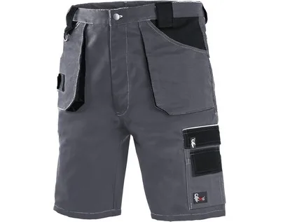 Kraťasy CXS ORION DAVID, pánské, šedo-černé, vel. 46 Kraťasy CXS ORION DAVID, pánské, šedo-černé, vel. 46