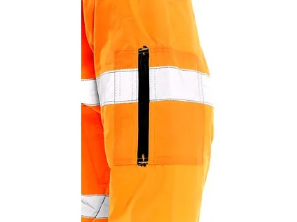Pánská reflexní bunda LEEDS, zimní, oranžová, vel. XL c