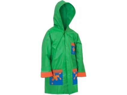 Dětská pláštěnka FROGY, zelená, vel. 130 Dětská pláštěnka FROGY, zelená, vel. 130