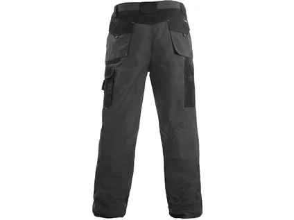 Kalhoty do pasu CXS SIRIUS NIKOLAS, pánské, šedo-oranžové, vel. 56 a