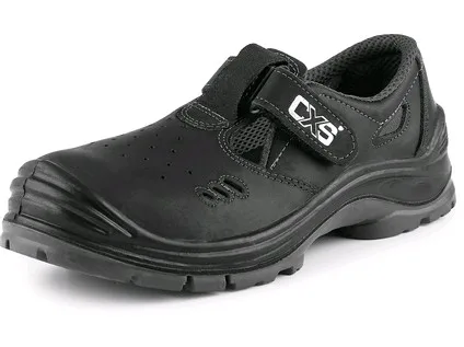 Obuv sandál CXS SAFETY STEEL IRON S1, černý, vel. 41 Obuv sandál CXS SAFETY STEEL IRON S1, černý, vel. 41