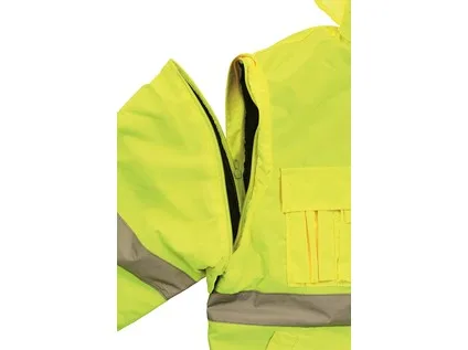 Pánská reflexní bunda LEEDS, zimní, žlutá, vel. 2XL b