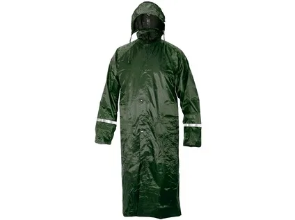 Voděodolný plášť CXS VENTO, zelený, vel. 3XL Voděodolný plášť CXS VENTO, zelený, vel. 3XL