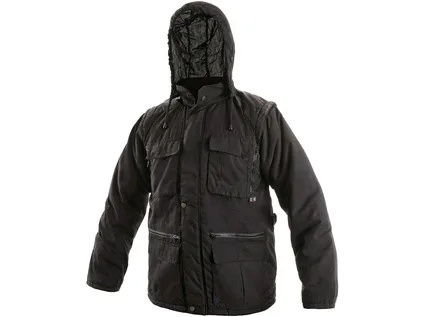 Pánská zimní bunda GEORGIA, černá, vel. XL Pánská zimní bunda GEORGIA, černá, vel. XL