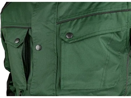 Bunda CXS IRVINE, zimní, pánská, zeleno-černá, vel. 2XL d