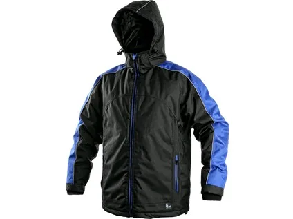Bunda CXS BRIGHTON, zimní, černo-modrá, vel.4XL Bunda CXS BRIGHTON, zimní, černo-modrá, vel.4XL