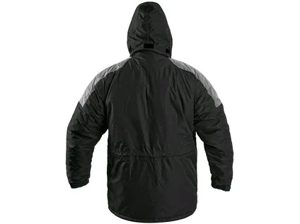 Pánská zimní bunda FREMONT, černo-šedá, vel. 3XL a