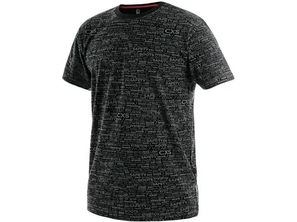 Tričko CXS DARREN, krátký rukáv, potisk CXS logo, černé, vel. S Tričko CXS DARREN, krátký rukáv, potisk CXS logo, černé, vel. S