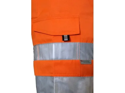 Kraťasy CXS NORWICH, výstražné, pánské, oranžové, vel. 50 c