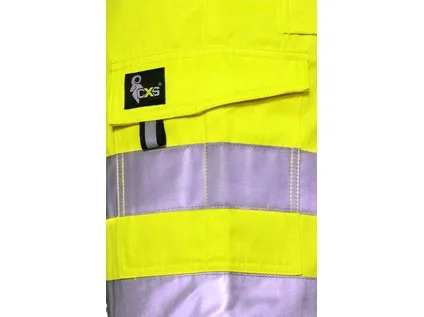 Kraťasy CXS NORWICH, výstražné, pánské, žluté, vel. 46 b
