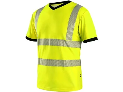 Tričko CXS RIPON, výstražné, pánské, žluto - černé, vel. L Tričko CXS RIPON, výstražné, pánské, žluto - černé, vel. L