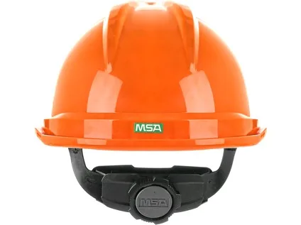 Přilba MSA V-Gard 500 větraná, oranžová a
