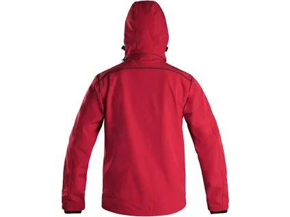 Bunda CXS DURHAM, pánská, červeno - černá, vel. 3XL a