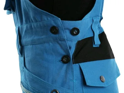 Zahradníky CXS STRETCH, dámské, středně modro - černé, vel. 48 b