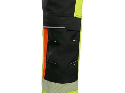 Kalhoty CXS BENSON výstražné, pánské, žluto-černé, vel. 52 c