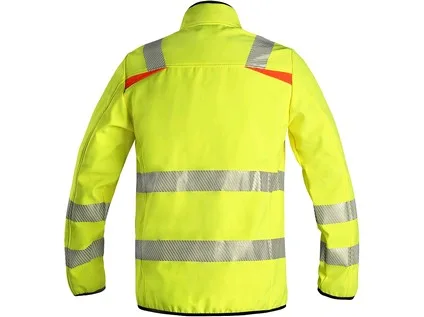 Bunda CXS HOVE, výstražná, pánská, žlutá, vel. 3XL a