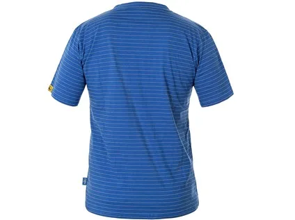 Tričko ESD CXS NOME, antistatické, středně modré, vel. 3XL a