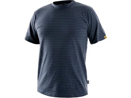 Tričko ESD CXS NOME, antistatické, tmavě modré, vel. 3XL Tričko ESD CXS NOME, antistatické, tmavě modré, vel. 3XL