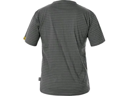 Tričko ESD CXS NOME, antistatické, šedá, vel. 2XL a