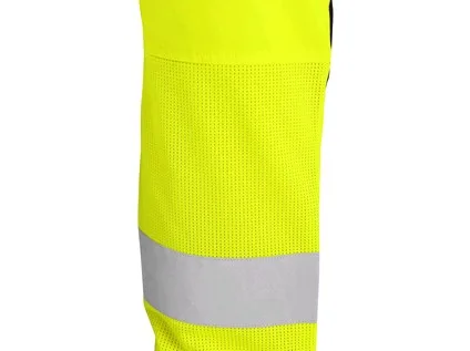 Zahradníky CXS HALIFAX, výstražné se síťovinou, pánské, žluto-modré, vel. 58 c