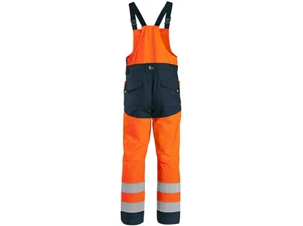 Zahradníky CXS HALIFAX, výstražné se síťovinou, pánské, oranžovo-modré, vel. 56 a