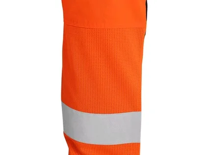 Zahradníky CXS HALIFAX, výstražné se síťovinou, pánské, oranžovo-modré, vel. 56 c