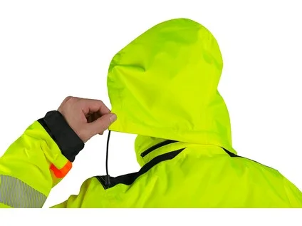 Bunda CXS BENSON, výstražná, zateplená, žluto-černá, vel. M b