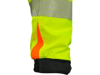 Bunda CXS BENSON, výstražná, zateplená, žluto-černá, vel. L c