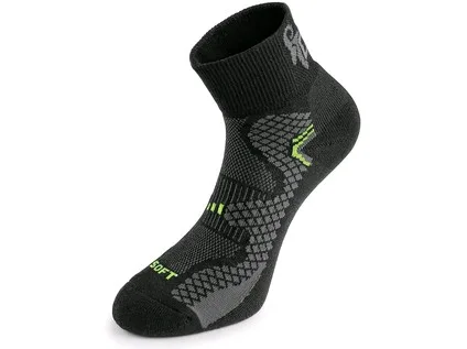 Ponožky CXS SOFT, černo-žluté, vel. 39 Ponožky CXS SOFT, černo-žluté, vel. 39