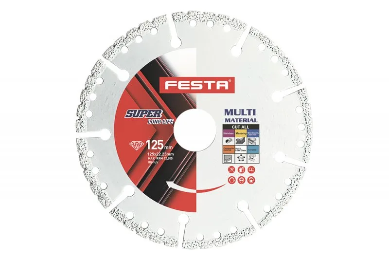 Diam. kotouč FESTA univerzální 125x22, 2mm Diam. kotouč FESTA univerzální 125x22, 2mm