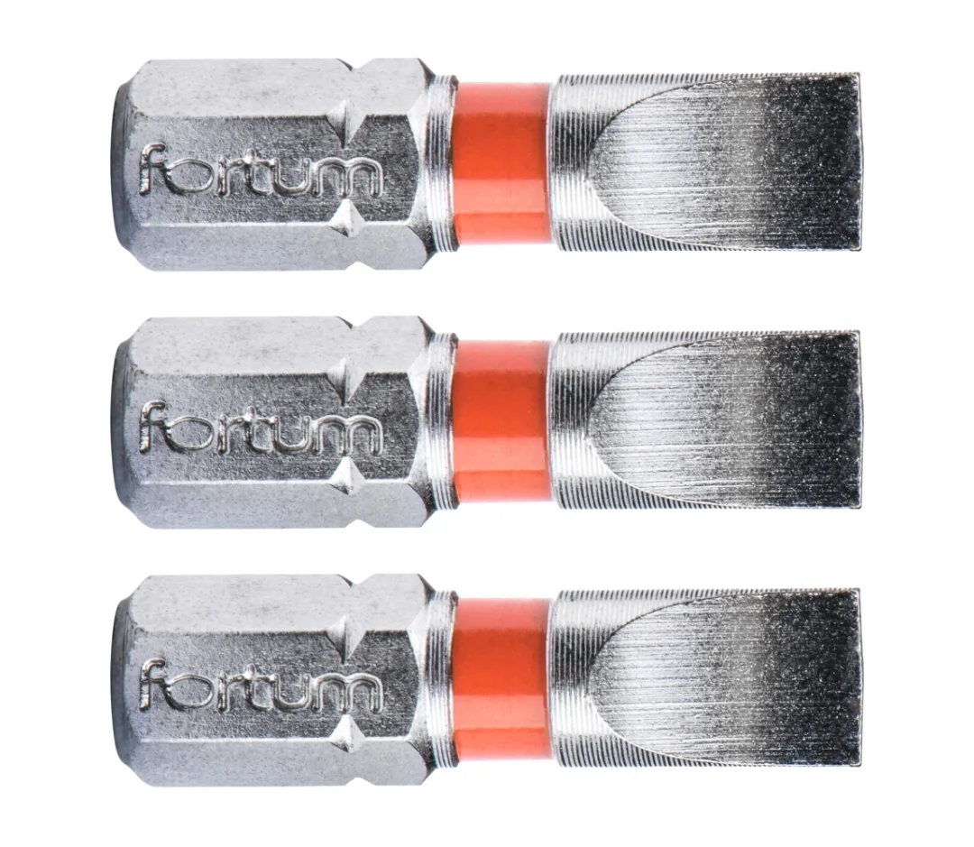 bit plochý sada 3ks, 6x25mm, S2 bit plochý sada 3ks, 6x25mm, S2