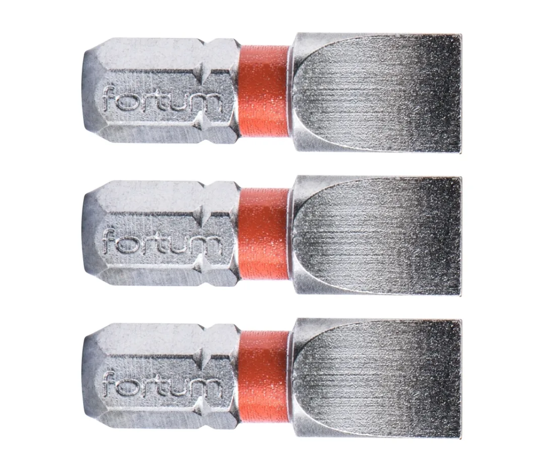 bit plochý sada 3ks, 8x25mm, S2 bit plochý sada 3ks, 8x25mm, S2