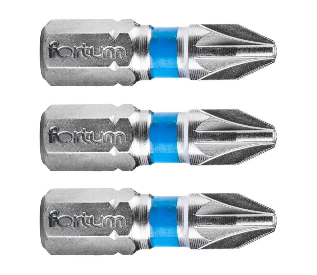 bit křížový pozidriv, sada 3ks, PZ 2x25mm, S2 bit křížový pozidriv, sada 3ks, PZ 2x25mm, S2